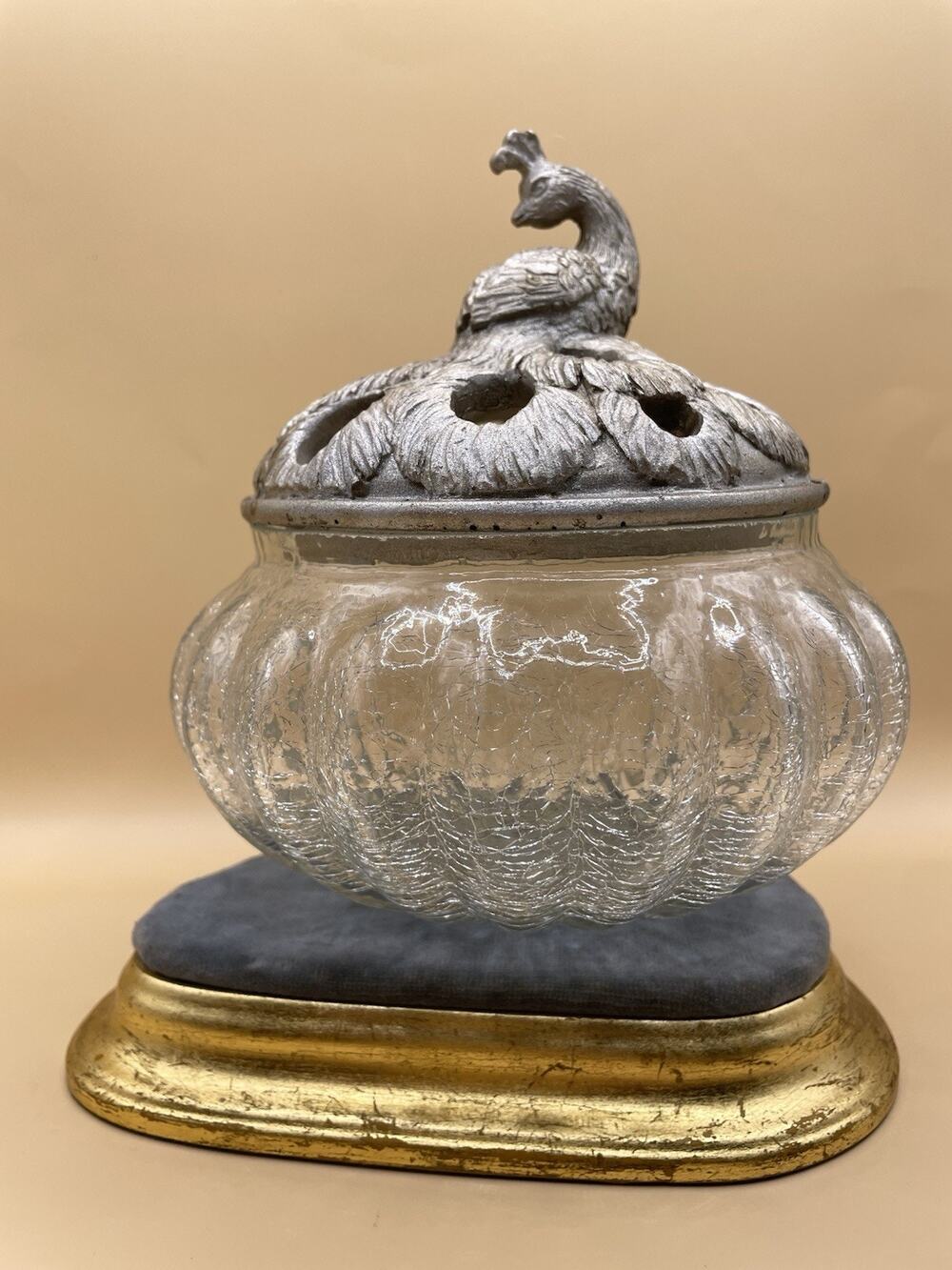 Cracked Glass Potpourri/Candy Bowl
